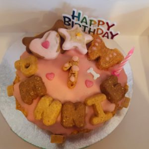 Dog Birthday Cake