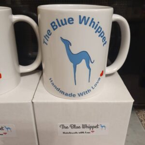 The Blue Whippet Mug