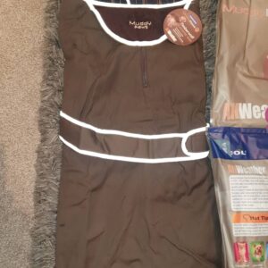 Ancol Chocolate Timberwolf Wax Waterproof Coat